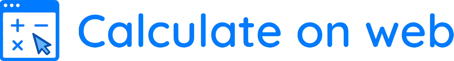 Calculate on web Logo